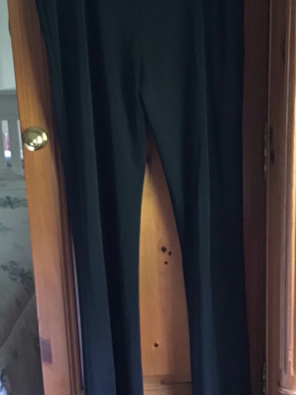 Vintage 90s Express Black Size 3/4 Long Stretch Pants